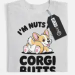 corgi butt t shirt