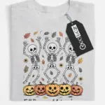 dancing skeleton fall shirt