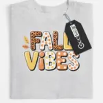 fall vibes t shirt
