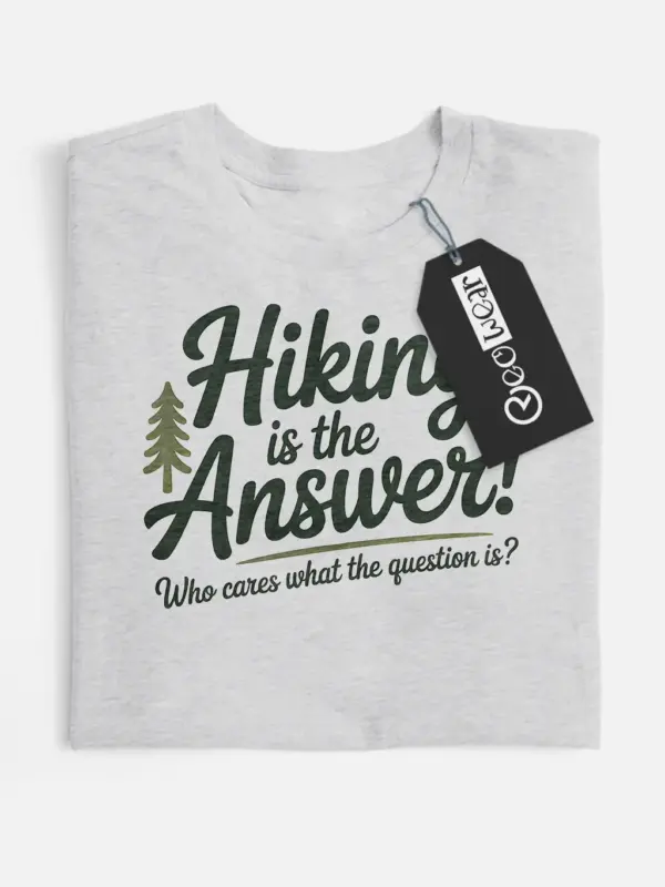 funny hiking t-shirt for nature lovers