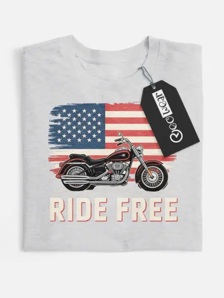 patriotic biker t-shirt