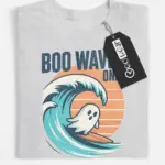 surfing ghost t-shirt