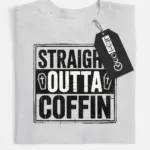 grey flatlay gothic parody t-shirt