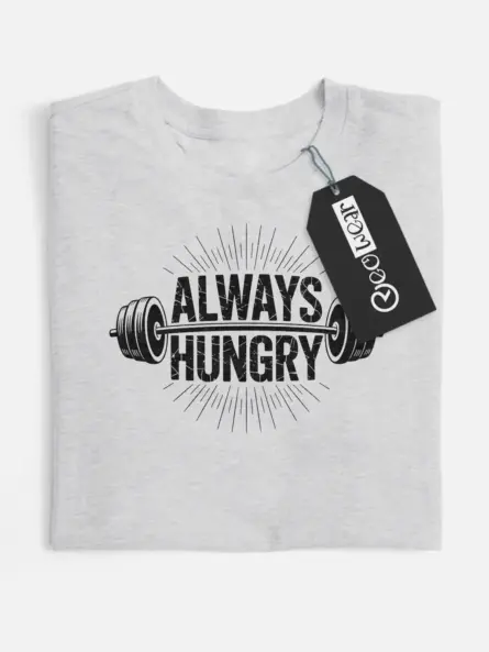 always hungry gym t-shirt
