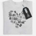 book heart shirt