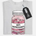 books are my antidepressants shirt