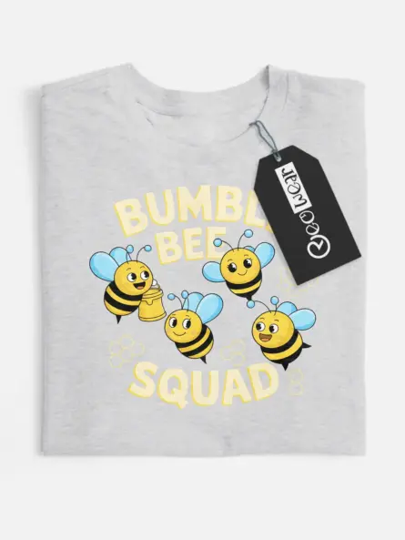 Bumble Bee Shirt – Vibrant Nature-Lover Squad Tee - Image 7