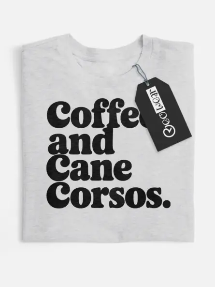 coffee and dog shirt