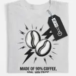 electrician coffee t-shirt