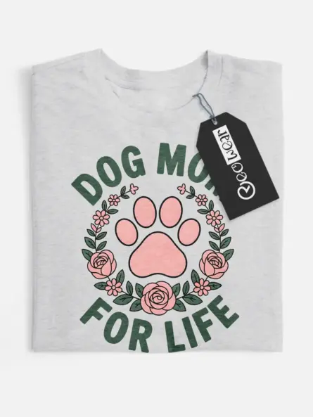 floral dog mom shirt
