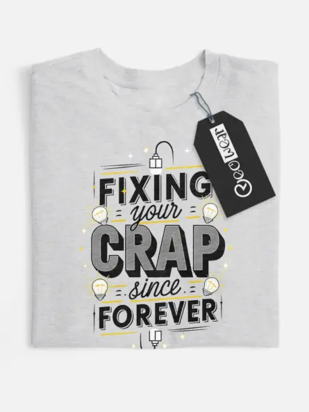 sarcastic electrician work shirt