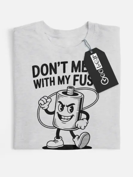 funny fuse electrician t-shirt