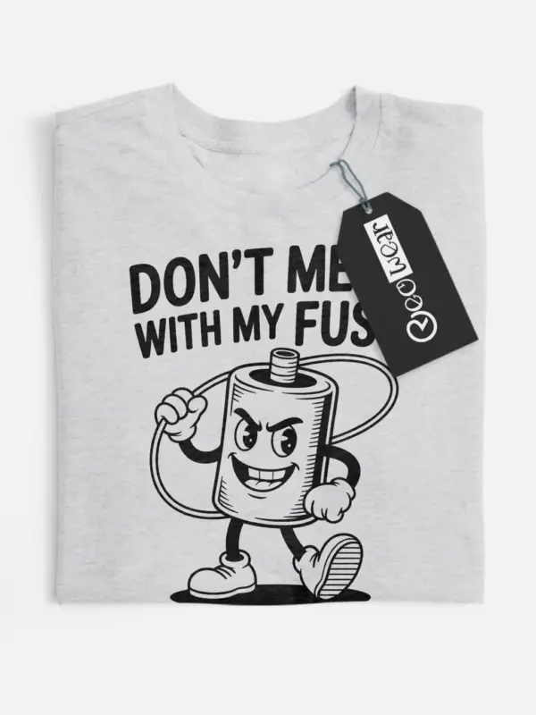 funny fuse electrician t-shirt