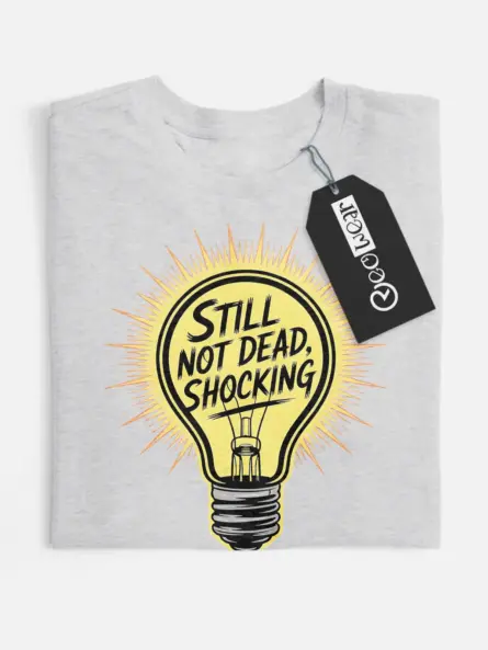 funny lightbulb engineer shirt
