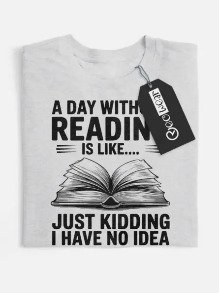 funny reading t-shirt for book lovers