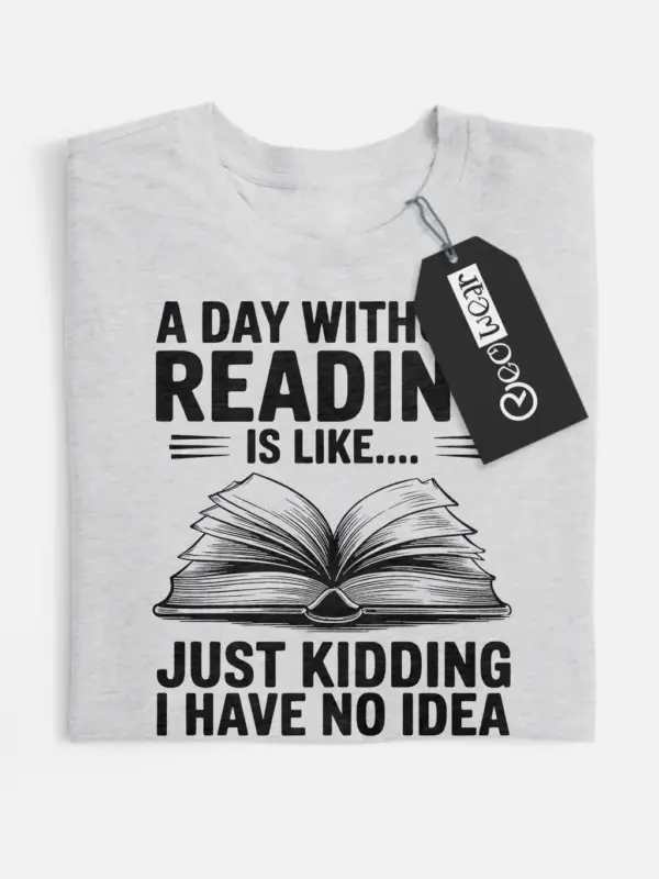 funny reading t-shirt for book lovers