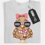 girls Thanksgiving shirt