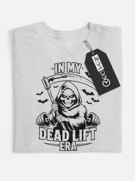 grim reaper deadlift t-shirt