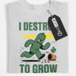 growth mindset cactus t-shirt