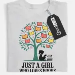 just a girl who loves books shirt