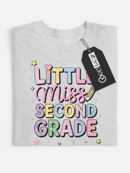 little miss second grade shirt