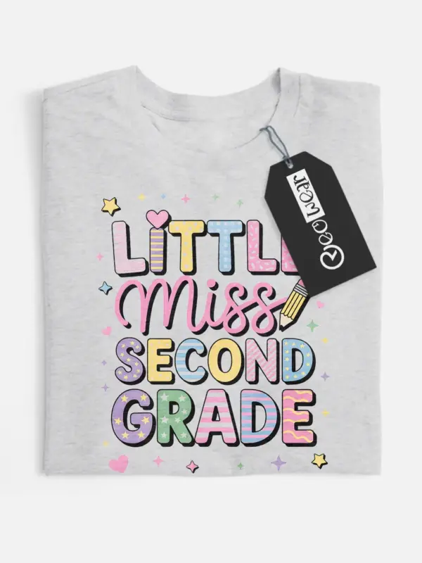 little miss second grade shirt