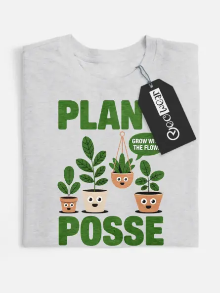 minimalist plant parent t-shirt