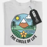 nature circle of life t-shirt