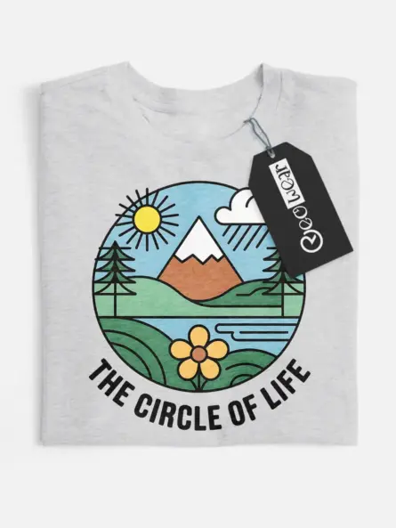 nature circle of life t-shirt