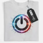 power button t-shirt