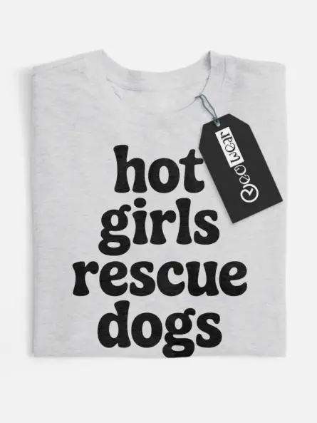 rescue dog mom shirt