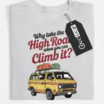 retro van life adventure t-shirt