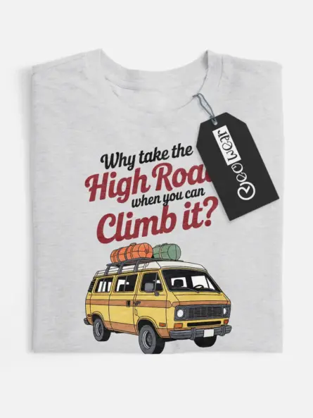 retro van life adventure t-shirt
