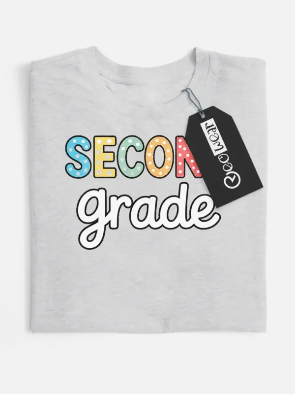 second grade teacher shirt