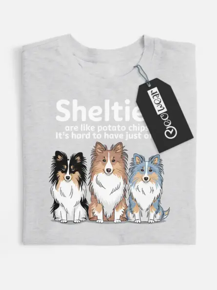 Funny Sheltie Dog Mom Shirt – Potato Chips Quote Tee for Pet Lovers - Image 7
