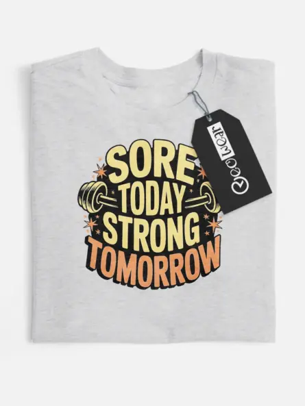 sore today strong tomorrow t-shirt