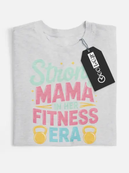 strong mama fitness era t-shirt