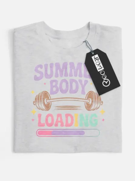 summer body loading t-shirt