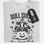 bull sheet cow Halloween shirt