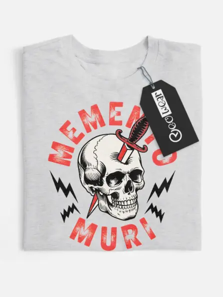 memento mori skull t-shirt