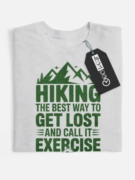 funny hiking T-shirt