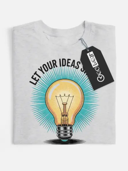 Creative Light Bulb T-Shirt – Retro Design - Image 10
