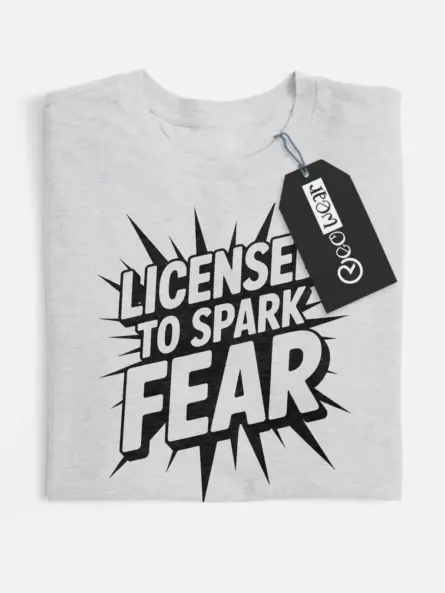 electrician comic t-shirt