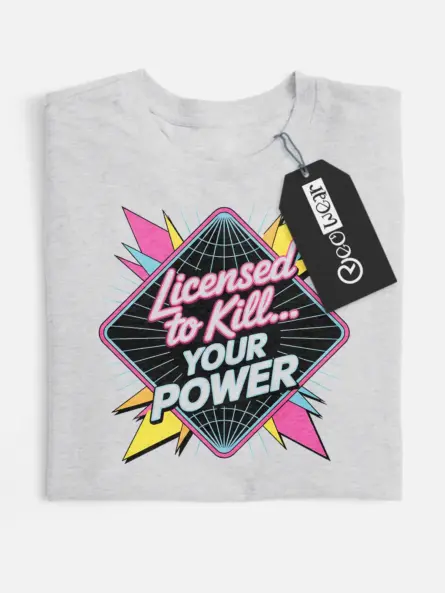 electrician neon retro t-shirt