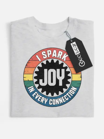 electrician spark joy t-shirt