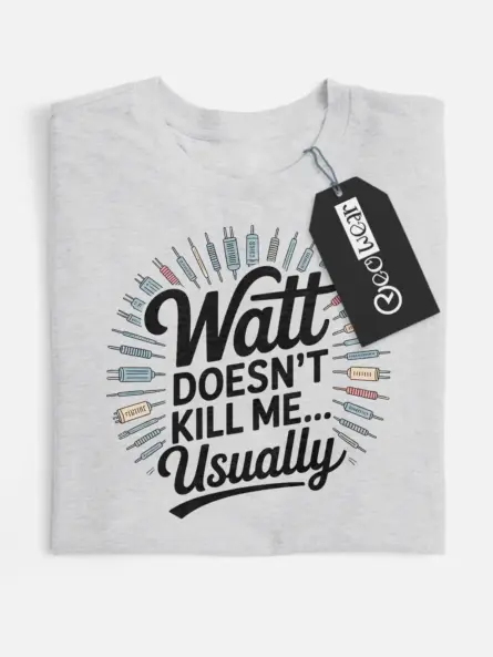 Usually Electrician Pun T-Shirt