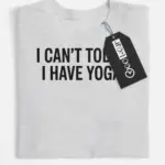 funny yoga t-shirt