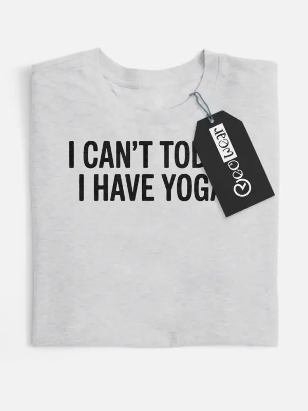funny yoga t-shirt