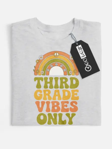 third grade vibes shirt