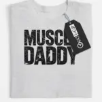 vintage muscle daddy gym t-shirt